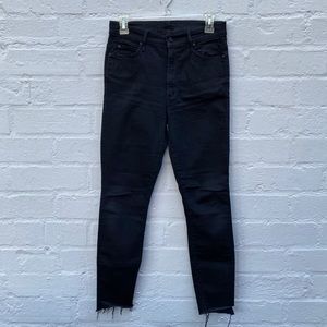 MOTHER Stunner Zip Ankle Fray